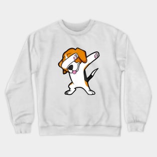 Funny Beagles Dab - T Shirts Crewneck Sweatshirt